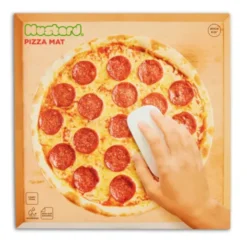 Mousepad Pizza - rund Ø 21cm