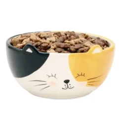 Müsli Schale / Snackschale Keramik - Katze