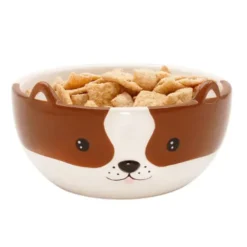 Müsli Schale / Snackschale Keramik - Hund