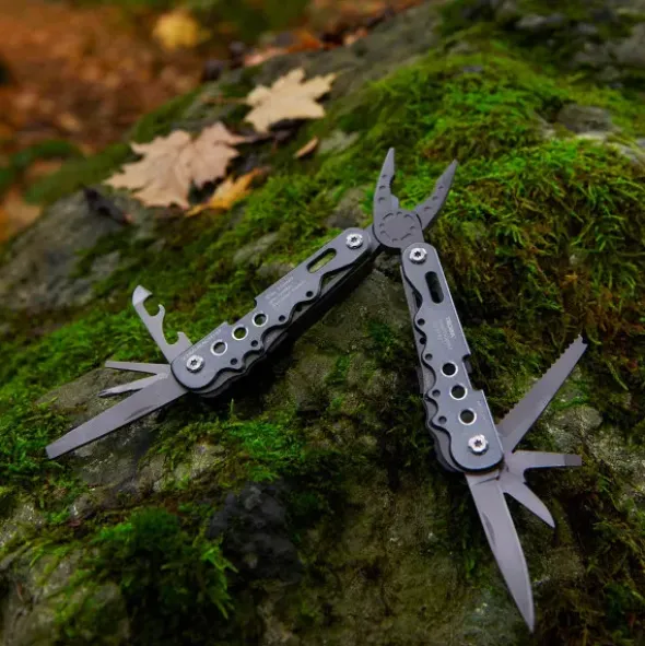 Multitool ARBEITSGERÄT 10 Funktionen, schwarz