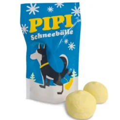 Naschbeutel Pipi Schneebälle - lustige Marshmallows
