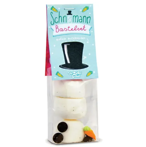 Naschbeutel - Schneemann Bastelset