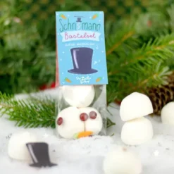 Naschbeutel - Schneemann Bastelset