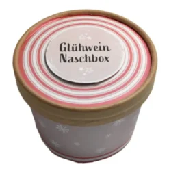 Naschbox mit Glühwein-Fruchtgummis (ohne Alkohol)