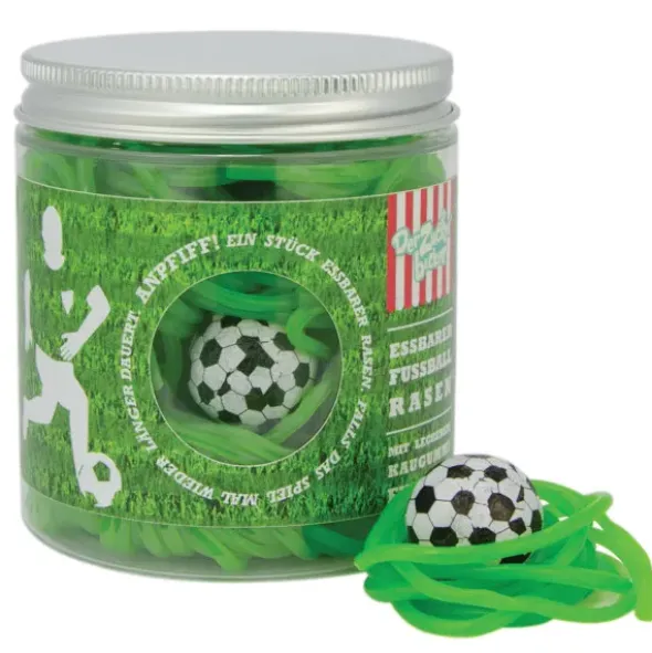 Naschdose - Essbarer Fußballrasen