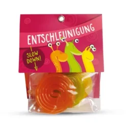 Naschtüte Entschleunigung - Fruchtgummischnecken