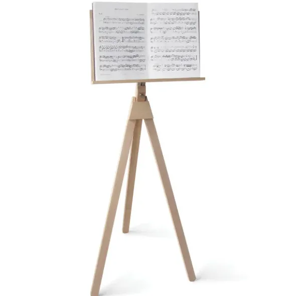 Notenständer & Stehpult aus Holz - höhenverstellbar & schwenkbare Auflagefläche