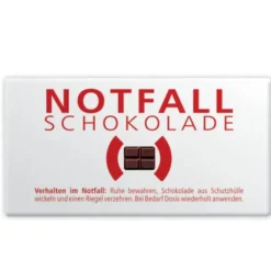 Notfallschokolade - Schokolade in der Dose