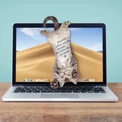 Notizblock Hang me up - Katze