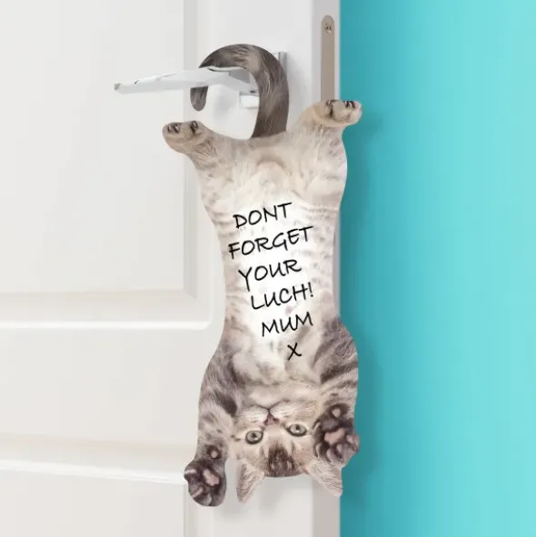 Notizblock Hang me up - Katze