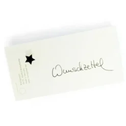 Notizblock mit Holzbasis und Nagel - Merkzettel StarNail