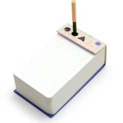 Notizblock mit Stifthalterung - extra dick, 576 Seiten + Stift