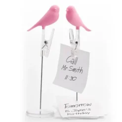 Notizhalter Spatz / Note Sparrow pink