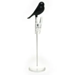 Notizhalter Spatz / Note Sparrow schwarz