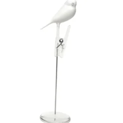 Notizhalter Spatz / Note Sparrow weiß
