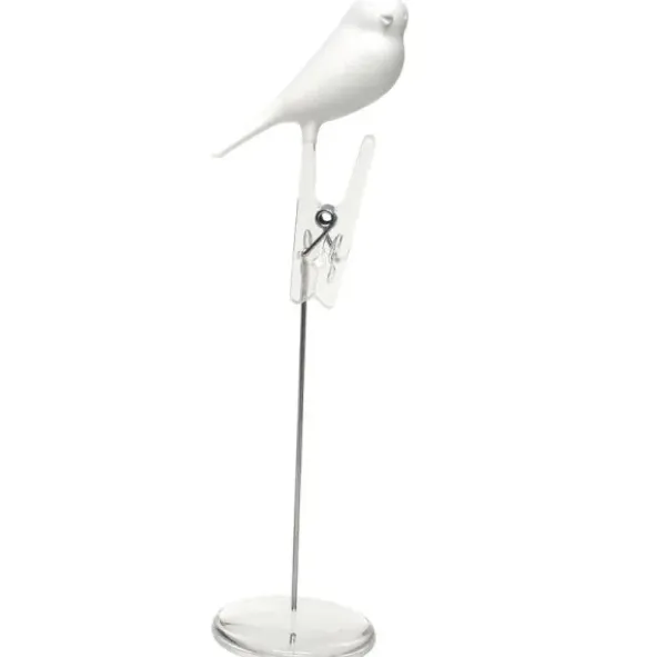 Notizhalter Spatz / Note Sparrow weiß