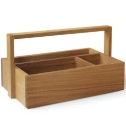 Ordnungsbox aus Eiche mit Tragegriff - Werkzeugbox All you need