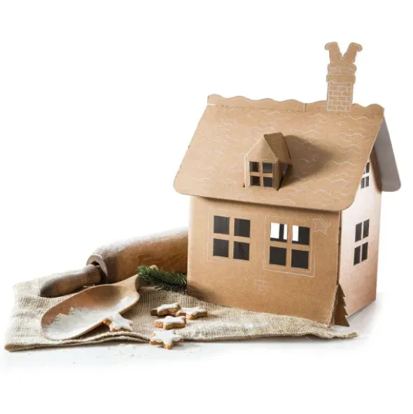 Papier Lebkuchenhaus - My first Gingerbread House