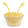 Pastalöffel Monster gelb – Servierlöffel für Spaghetti