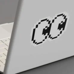 PC-Bildschirmreiniger Pixel Augen