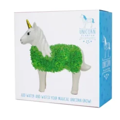 Pflanztier Chia Einhorn - Keramiktier mit Samen
