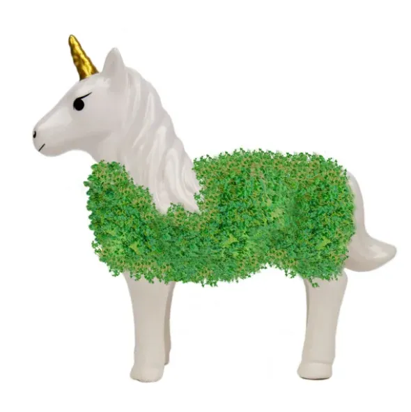 Pflanztier Chia Einhorn - Keramiktier mit Samen