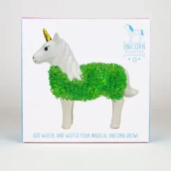 Pflanztier Chia Einhorn - Keramiktier mit Samen
