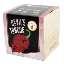 Pflanzwürfel Chili Devil's Tongue mit persönlicher Gravur