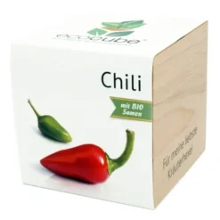 Pflanzwürfel Chili mit persönlicher Gravur