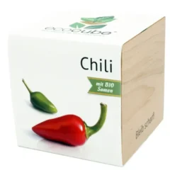 Pflanzwürfel Chili mit persönlicher Gravur
