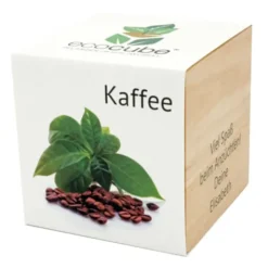 Pflanzwürfel Kaffee mit persönlicher Gravur