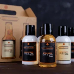 Pflegeset Bierflaschen Sixpack - Männer Geschenkset mit 6 Flaschen inkl. Flaschenöffner