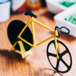 Pizzaschneider Fahrrad THE FIXIE bumblebee