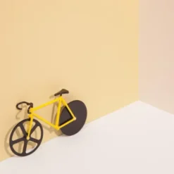 Pizzaschneider Fahrrad THE FIXIE bumblebee