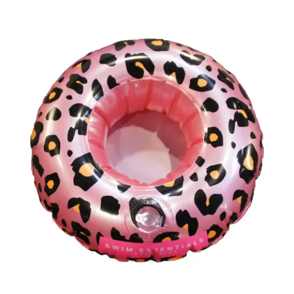 Pool Getränkehalter LEOPARD RING Becherhalter aufblasbar