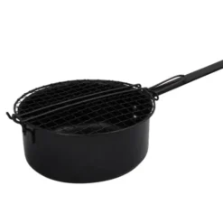 Popcorn-Pfanne für Grill und Lagerfeuer