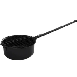 Popcorn-Pfanne für Grill und Lagerfeuer