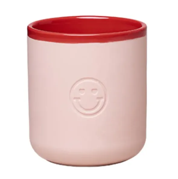 Porzellan Becher rot CRAZY IN LOVE 380 ml
