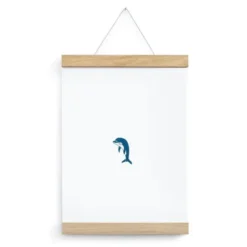 Posterleiste A4 Eichenholz 21 cm, personalisiert