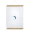 Posterleiste A3 Eichenholz 30 cm, personalisiert