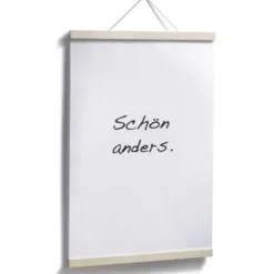 Posterleiste Holz 42 cm – magnetische Leiste aus Ahornholz (DIN A2)