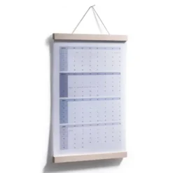 Posterleiste Holz 30 cm – magnetische Leiste aus Ahornholz (DIN A3)