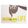 Postkarte mit Wasserwaagenlibelle - Work Life Balance