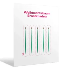 Postkarte Weihnachtsbaum Ersatznadeln