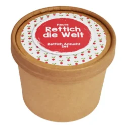 Pott zum Aussäen Rettich - Heute Rettich die Welt