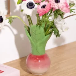 Radieschen Vase aus Keramik