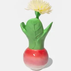 Radieschen Vase aus Keramik