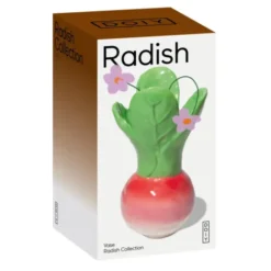 Radieschen Vase aus Keramik