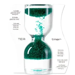 Rücklaufende Sanduhr / Teeuhr TEA TIMER grün