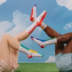 Regenbogen Socken RAINBOW SOCKS pinky